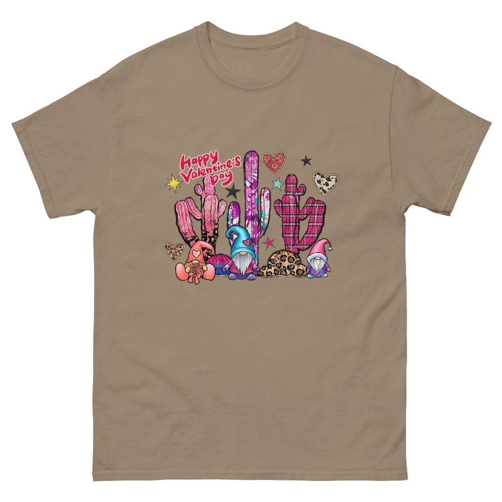 Happy Valentine's Day Cactus classic T-shirt